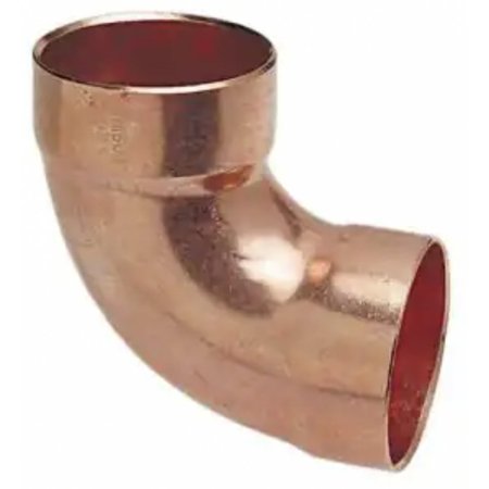 AMERICAN IMAGINATIONS 4 in. x 4 in. Copper 90 Elbow - Wrot AI-35304